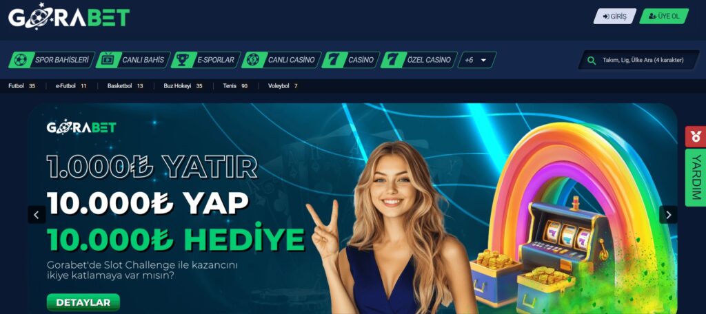 Gorabet sorunsuz giriş